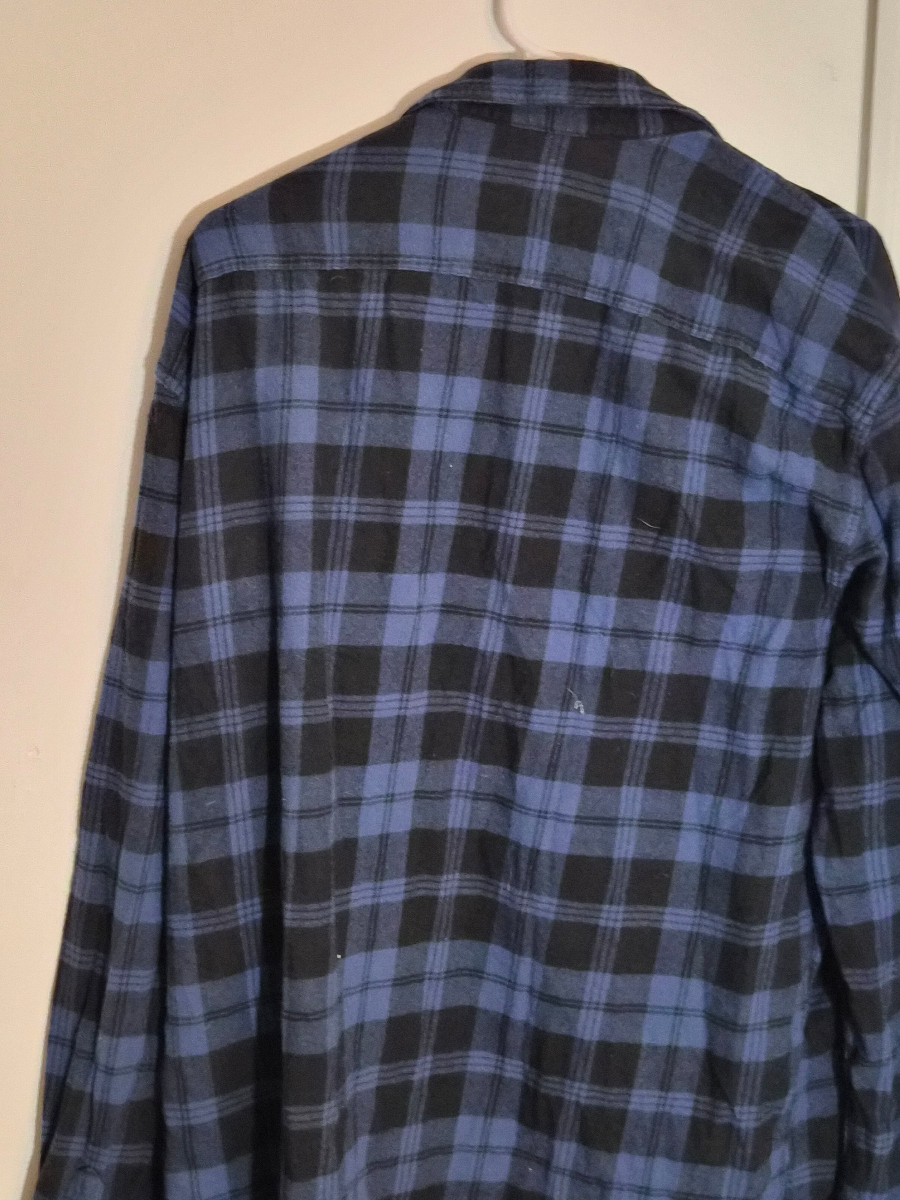 One-of-One Punk Flannel – Queen Patch – DIY Reworked Shirt 3XL