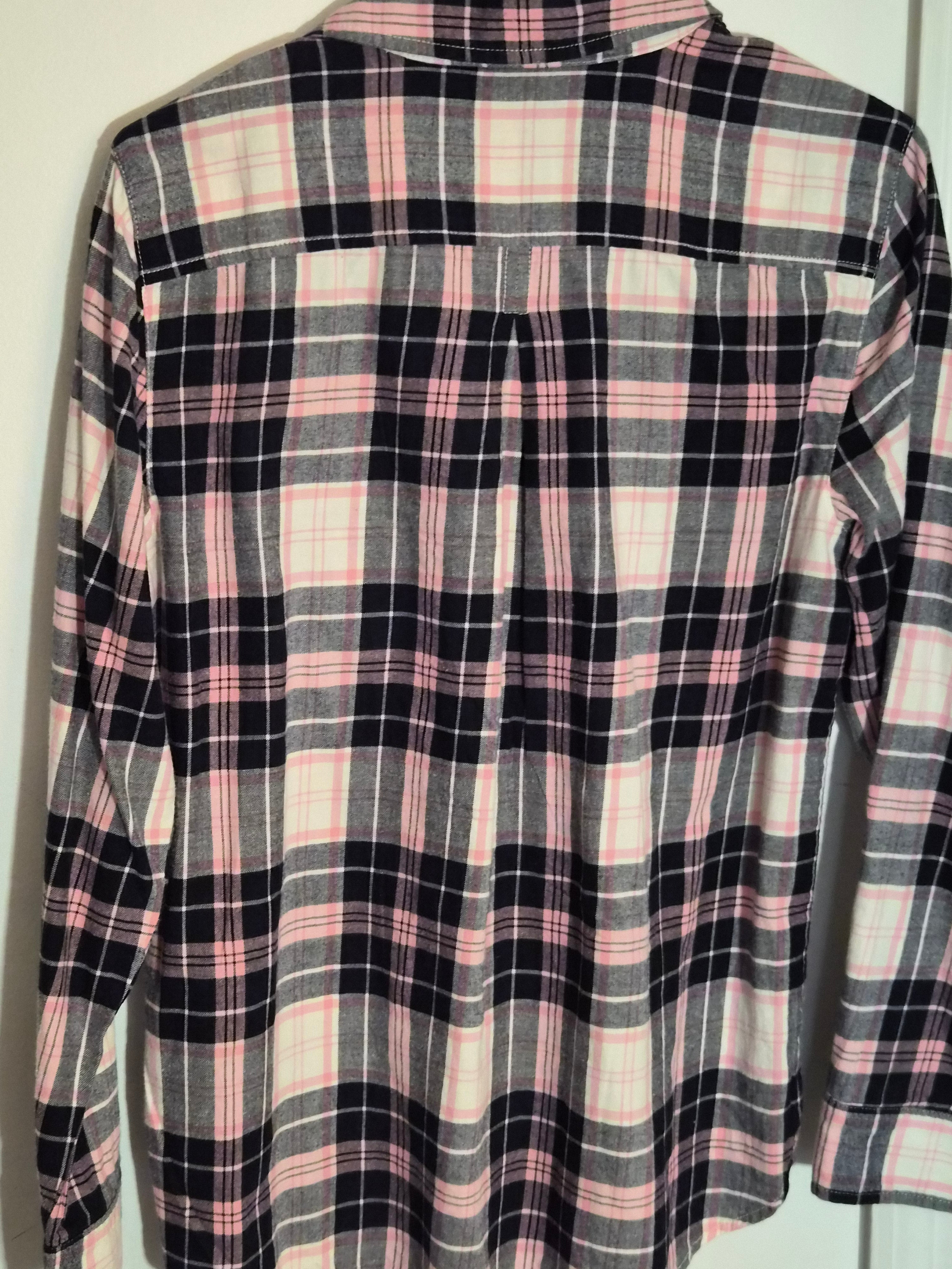 One-of-One Punk Flannel – Misfits Patch – DIY Reworked Shirt