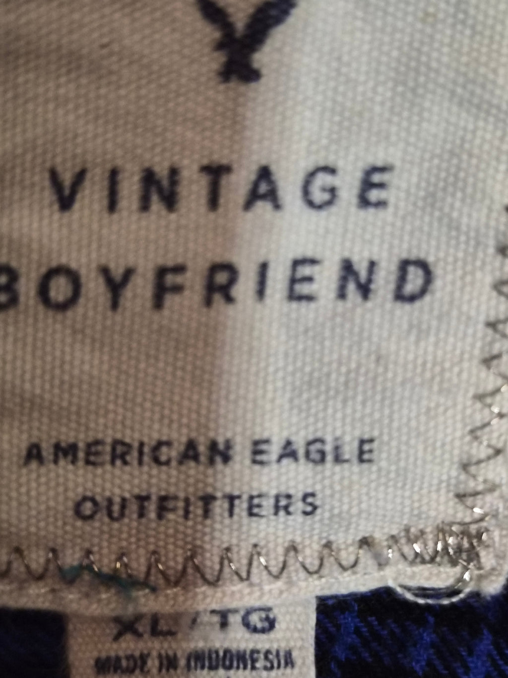 One-of-One Punk Flannel – Sex Pistols Patch – DIY Reworked Shirt XL Boyfriend Cut